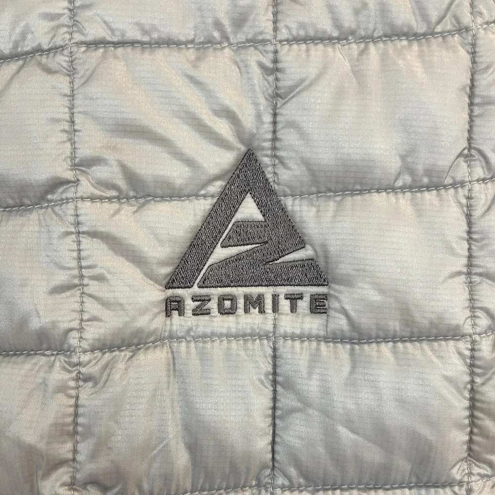 The North Face Vest Mens 2XL Gray ThermoBall Eco Insulated Quilted‎ Full Zip